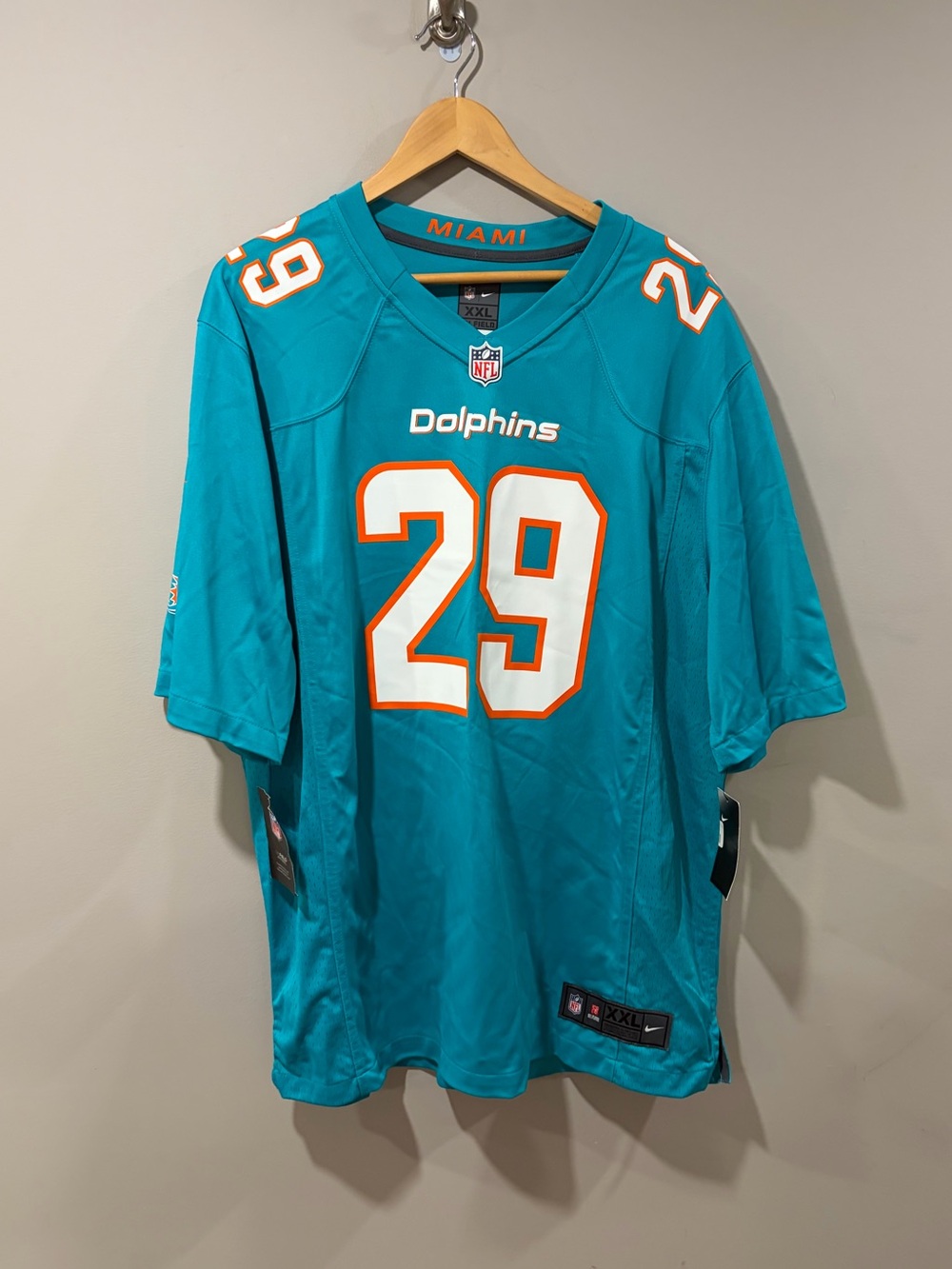 Nike Miami Dolphins Minkah Fitzpatrick #29 Jersey Men’s XXL NWT